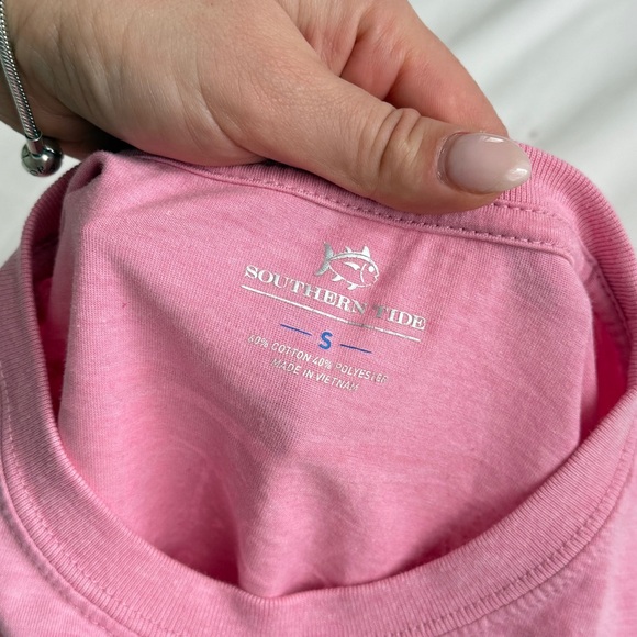 Southern Tide Pink Short Sleeve Tee size S - Picture 3 of 5